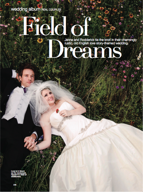 Nadia D Photography featured in Bridal Guide Magazine