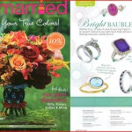 Tanzanite ring featured in Get Married Fall 2010 issue