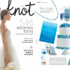 The Knot features blue ombre wedding invitaiton by Weddingstar Inc. October 2013
