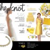 The Knot featured Luna Yellow Diamond Bracelet by Yael Designs. January 2014