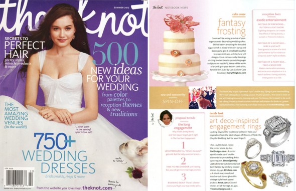 The Knot features Yael Designs engagement ring 