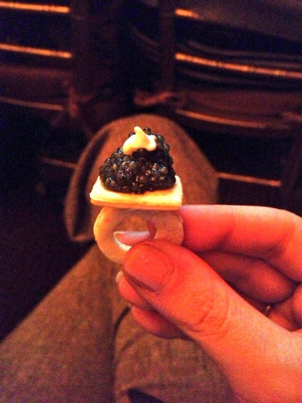 Caviar Engagement Ring